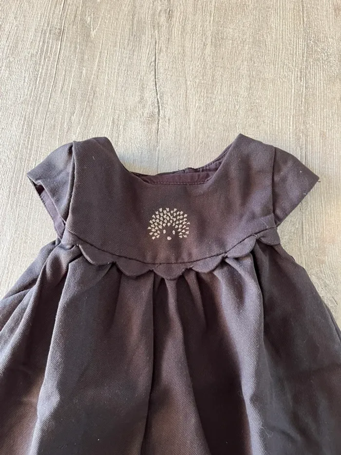 Robe épaisse et chaude bébé du pareil au même - photo numéro 2