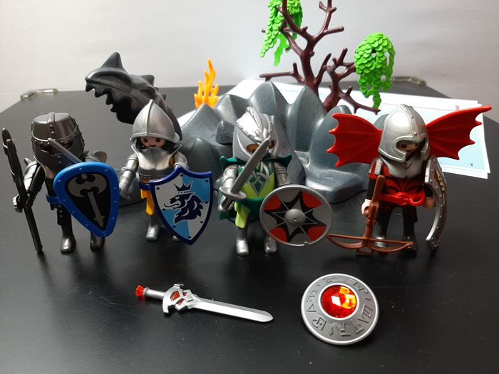 Playmobil knights 4147 CompacSet Chevaliers Dragons + 2 chevaiers - photo numéro 5