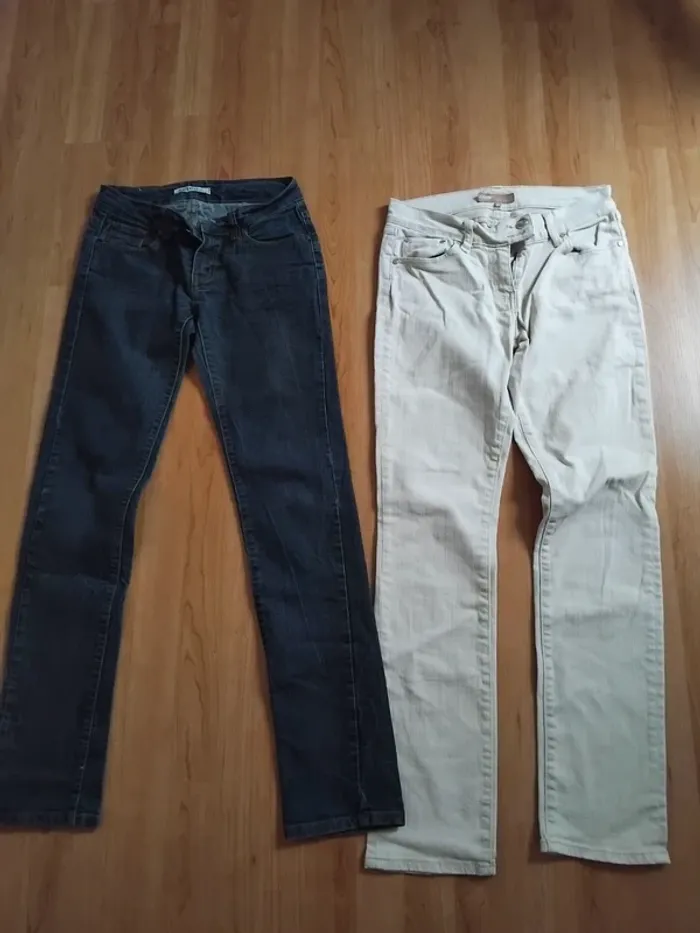 Lot de 2 pantalons droit