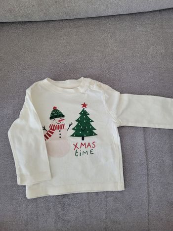 Haut manches longues Noël