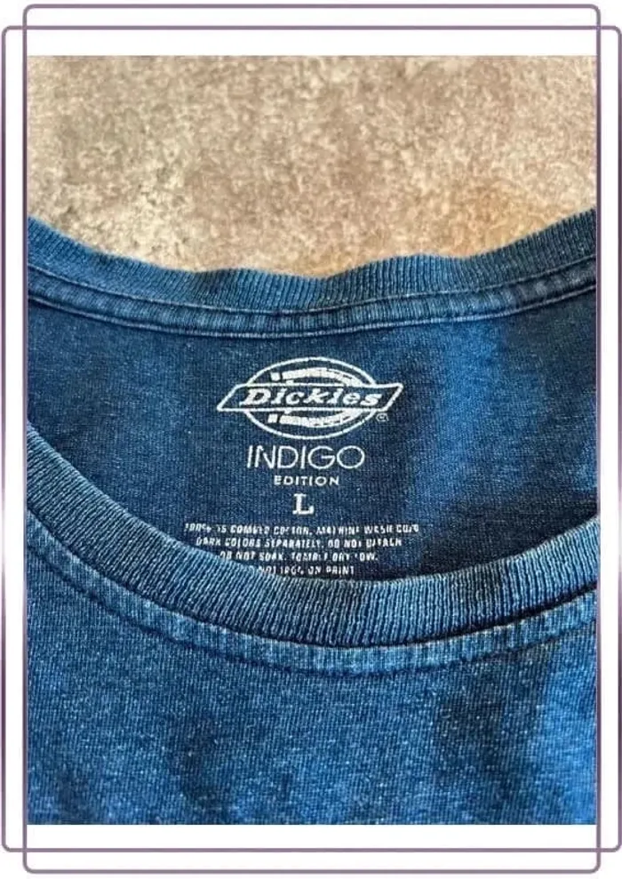 T shirt bleu homme Dickes taille L T-shirt Maglietta uomo Herren-T-Shirt - photo numéro 3