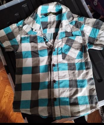 Chemise à carreaux garçon 6 ans 