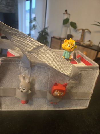 Sac de rangement tonies box neuf rouge