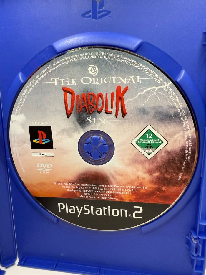 Diabolik The Original Sin Sony PS2 PlayStation - Cib Complet PAL - photo numéro 6