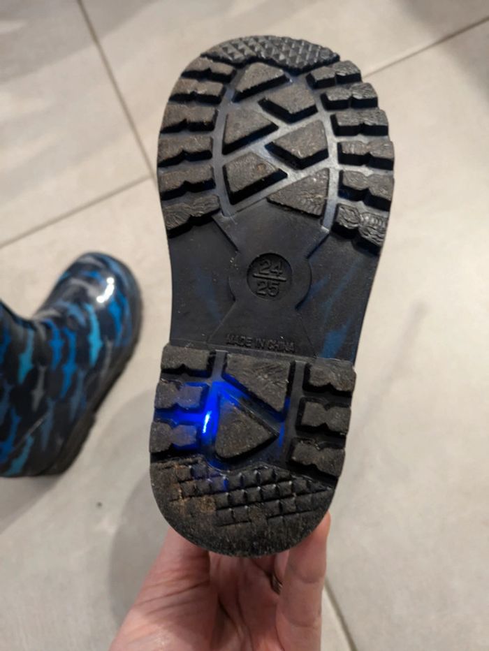 Bottes de pluie lumineuses - photo numéro 5