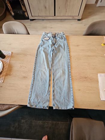 Jean s fille, bleu clair, H&M, taille 34