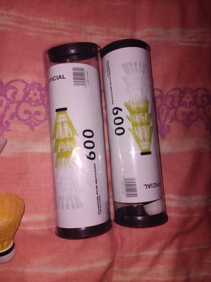 Volant  badminton 🏸 2 boîte de 6 neuf