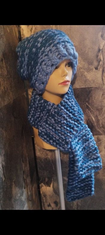 Ensemble Bonnet Écharpe unisexe