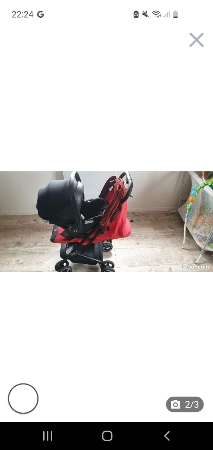 Poussette Gb cosy cybex - photo numéro 2