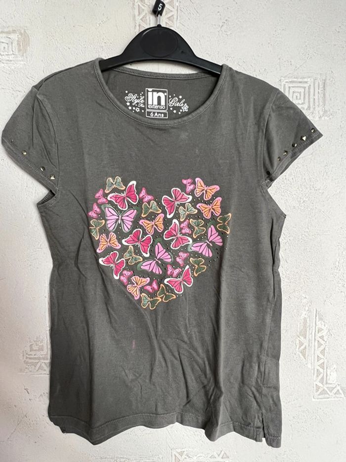 Tee-shirt gris de chez In Extenso