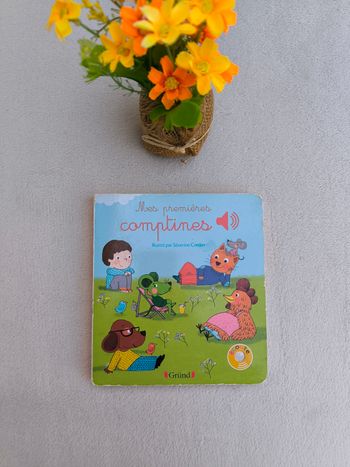 Livre sonore Mes premières comptines Gründ