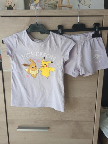 Pyjama short pokémon 3 ans