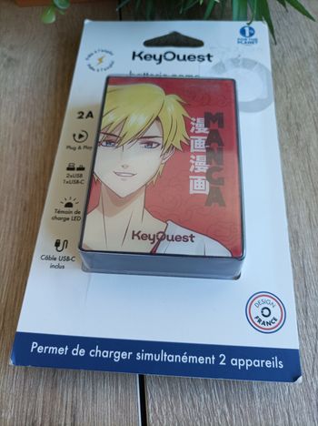 Batterie nomade Manga keyouest chargeur 