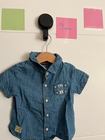 Chemise sergent major 9 mois