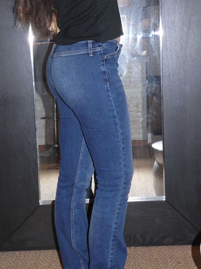 Jean straight flare Bershka - photo numéro 2