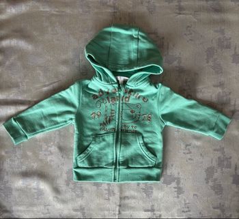 Gilet à capuche Babibou 6 mois – Doux & pratique