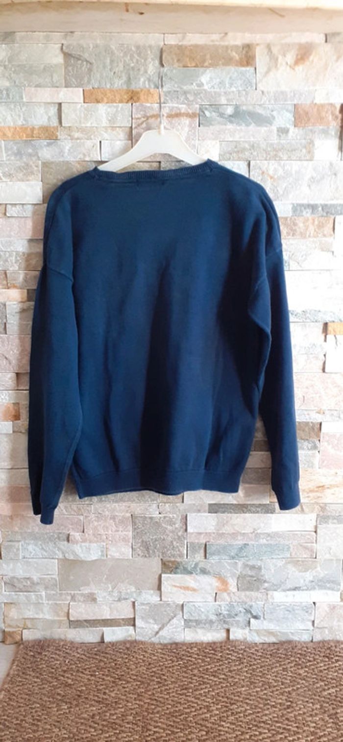 Pull bleu marine 12 ans T ex - photo numéro 3