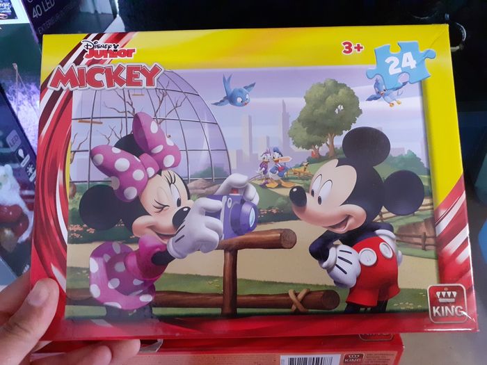 Puzzle mickey minnie
