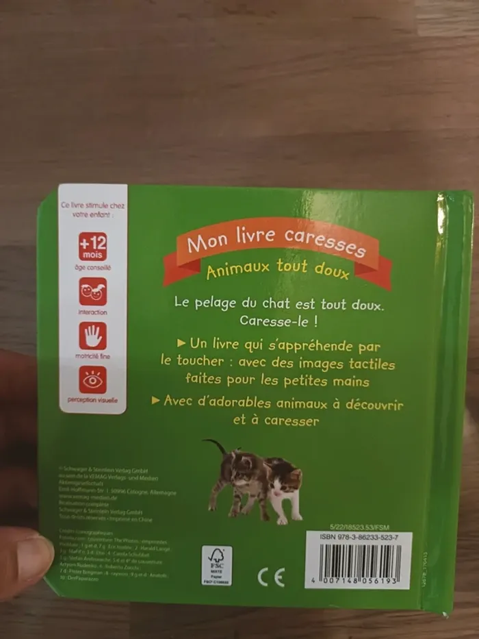 Mon livre caresses animaux tout doux - photo numéro 3