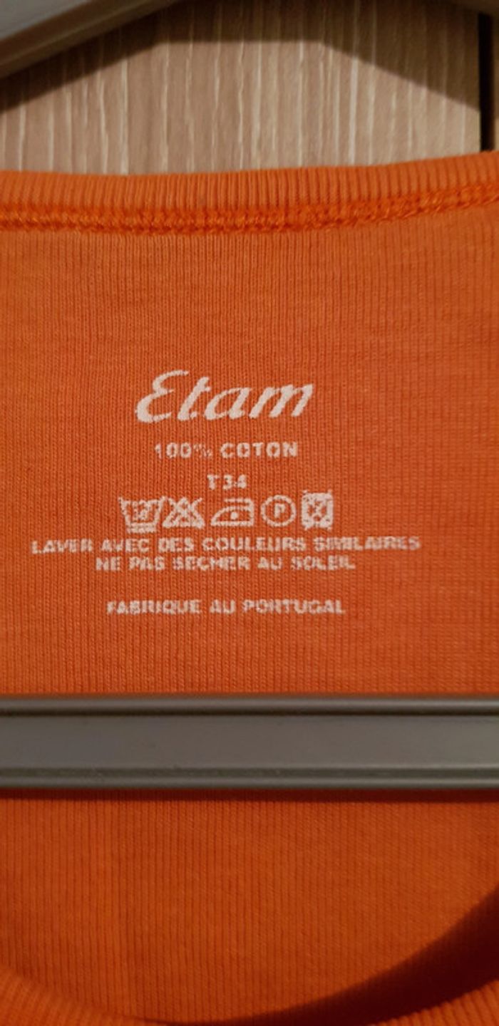 Débardeur orange - photo numéro 3