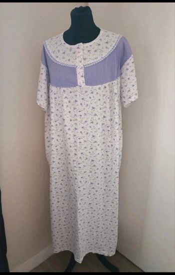 Chemise de nuit fleurie Vanessa 46