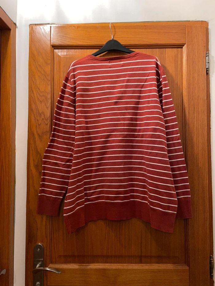 Pull col V à ligne - photo numéro 3