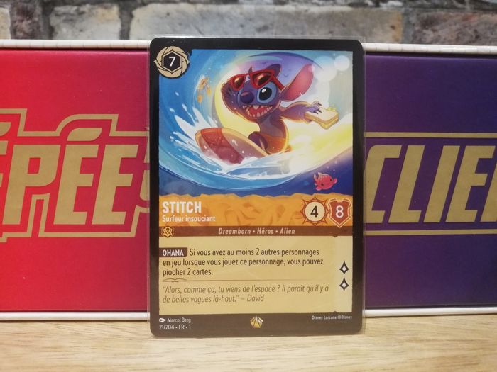 Carte Lorcana Stitch 21/204