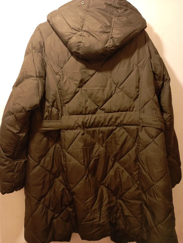 Parka femme Kaki avec capuche - photo numéro 5
