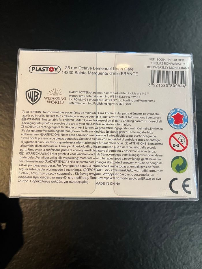 🧙‍♂️ Tirelire Ron Weasley – Harry Potter – 13 cm - photo numéro 3