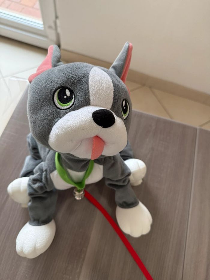 Les Peppy Pups toufous Chien bulldog gris - photo numéro 2