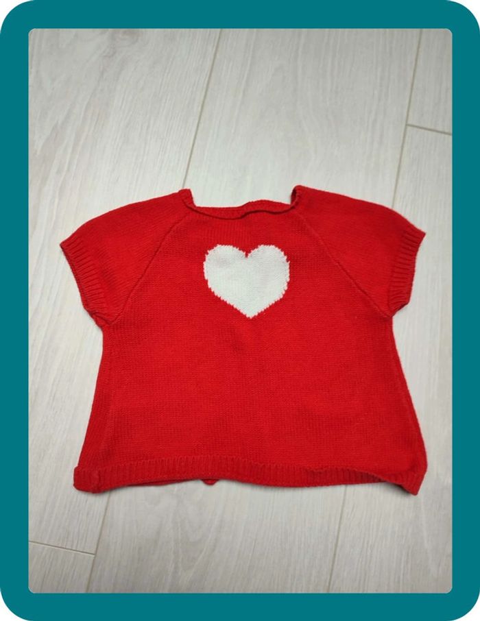 Gilet sans manche 12m brioche - photo numéro 2