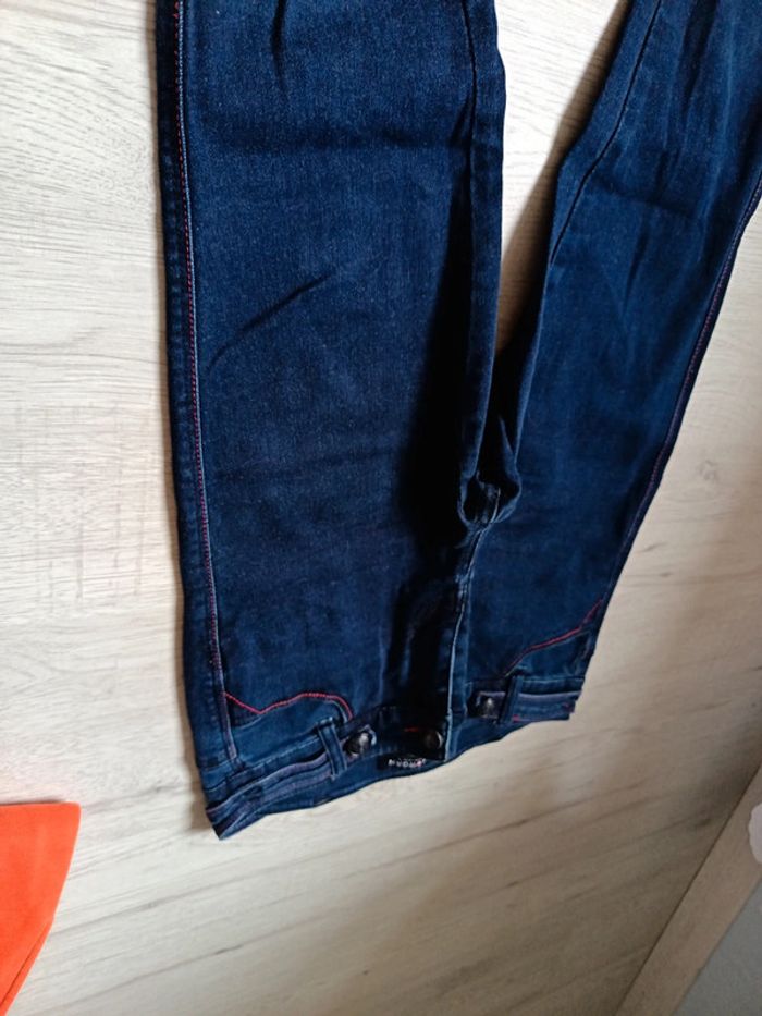 Pantalon jeans pantacourt femme 36 S Morgan tbe - photo numéro 4