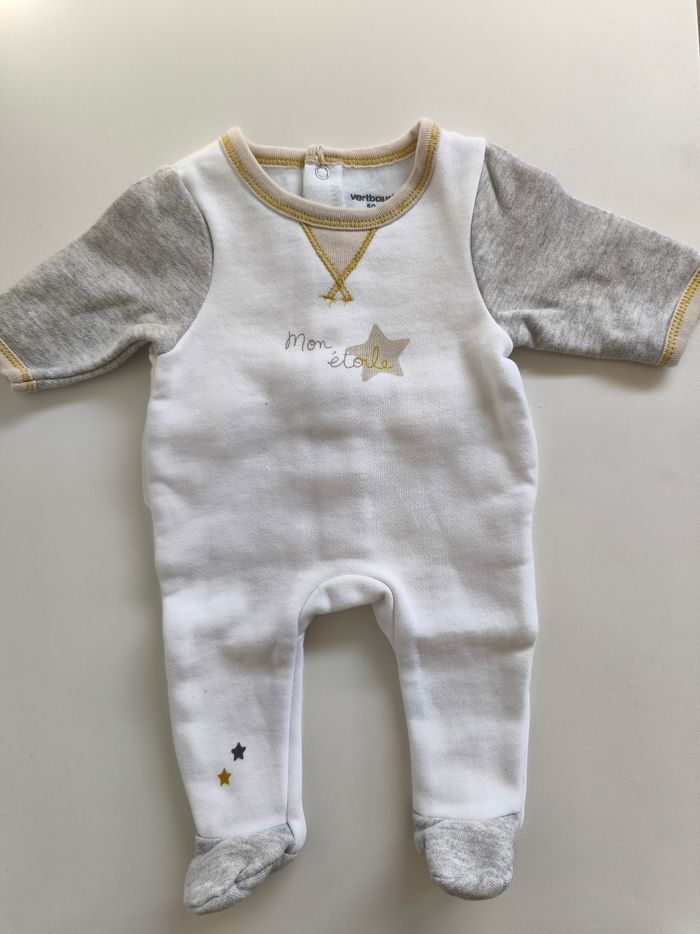 Lot de 2 pyjamas naissance - photo numéro 3