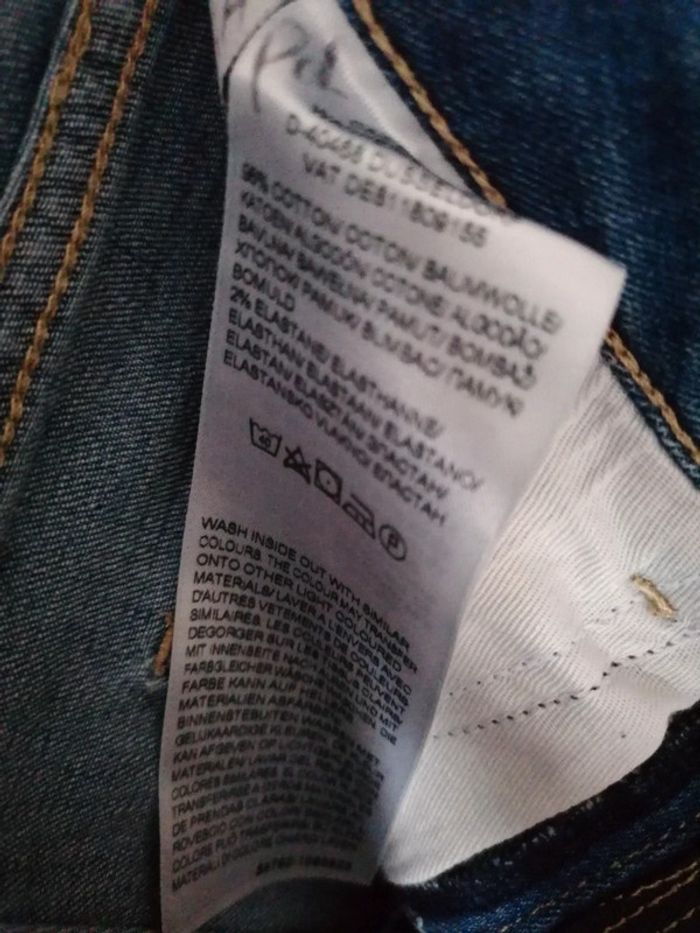 Jeans slim effet used Fr36 Eur34 - photo numéro 4