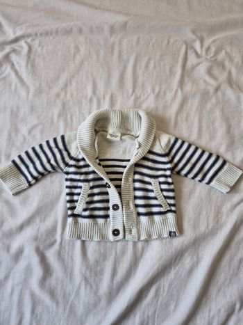Gilet rayé