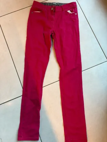 Jeans 14 ans fille orchestra fushia