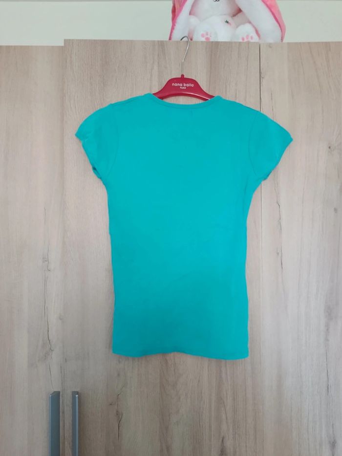 T-shirt bleu taille 1 femme - photo numéro 4