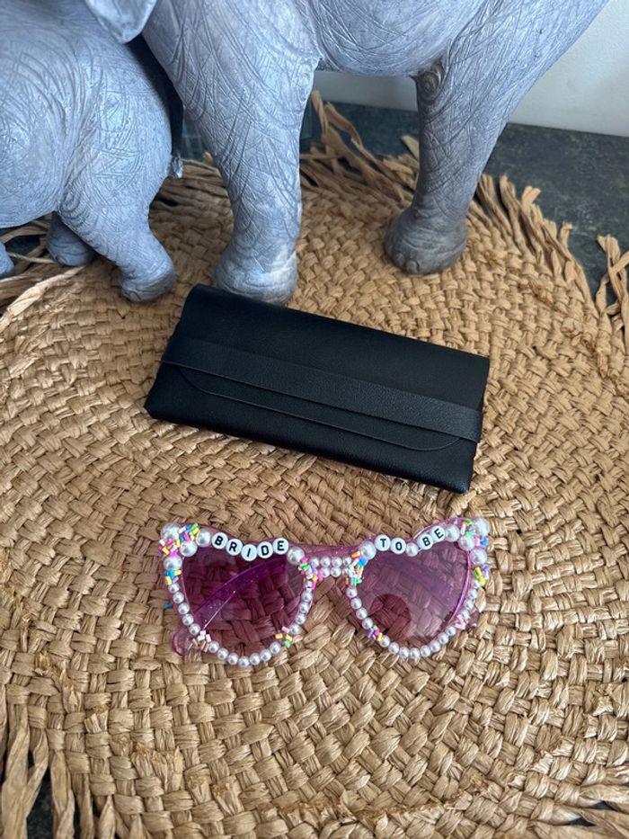 Lunettes cœur evjf mariage