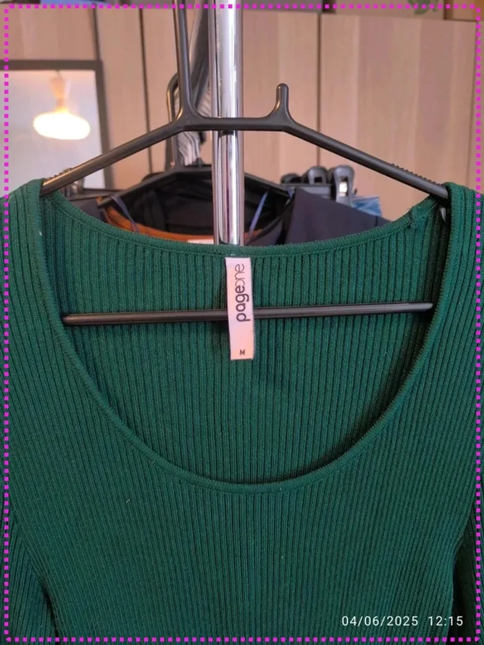 Robe longue verte (M) - photo numéro 4