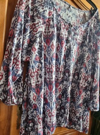Blouse à motifs sans marque 46 48
