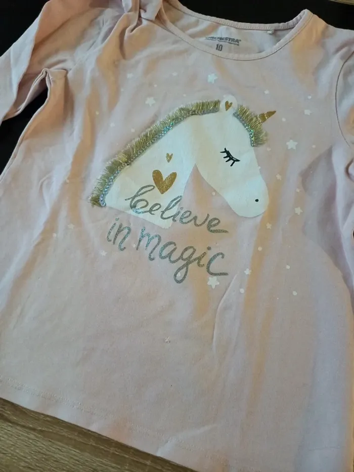 Tee-shirt manches longues 10 ans - photo numéro 5