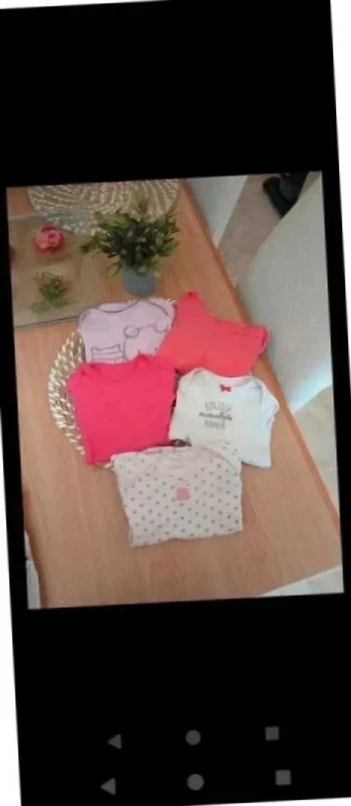 Lot body bébé 3 mois