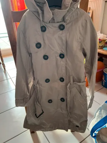 Trench fille