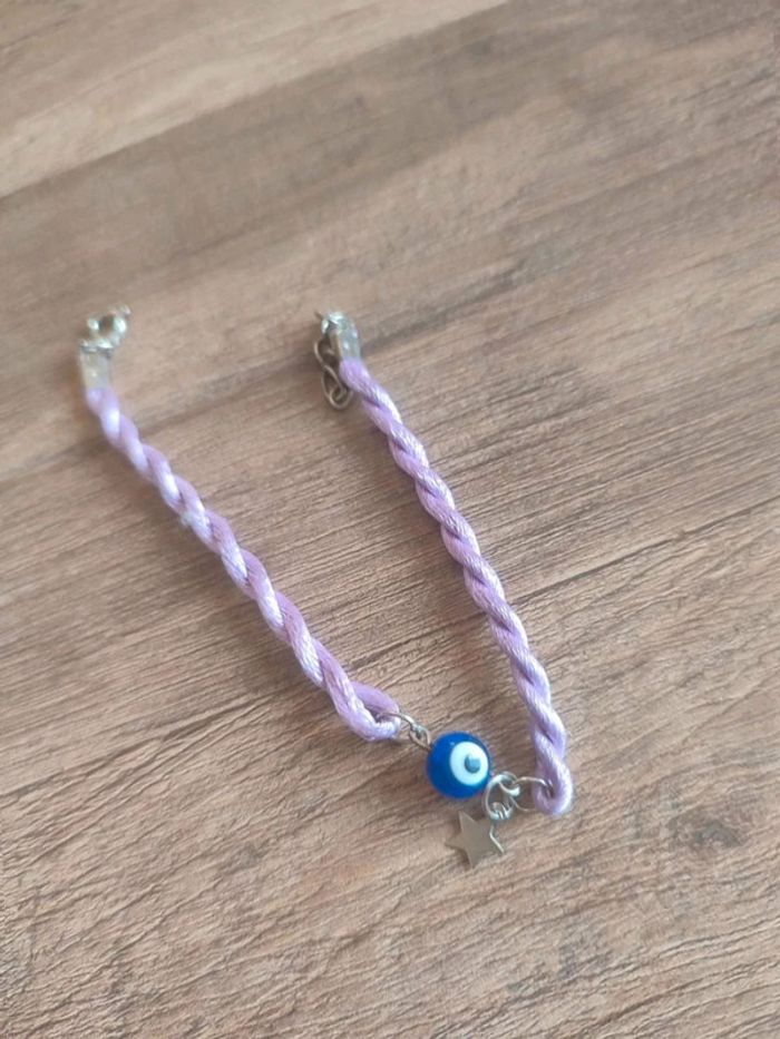 Bracelet mataki (oeil bleu)