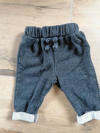 Pantalon noir/argenté