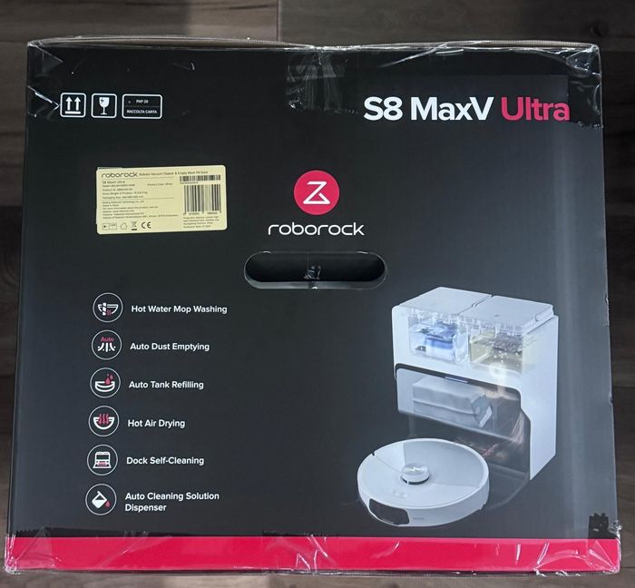 Roborock S8 MaxV Ultra Aspirateur robot avec fonction balayage, blanc - photo numéro 4