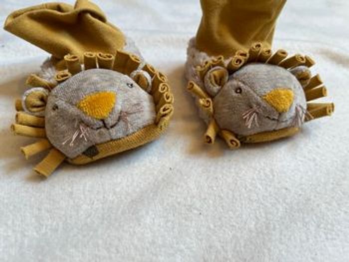 Chaussons moulin roty 0 à 6 mois