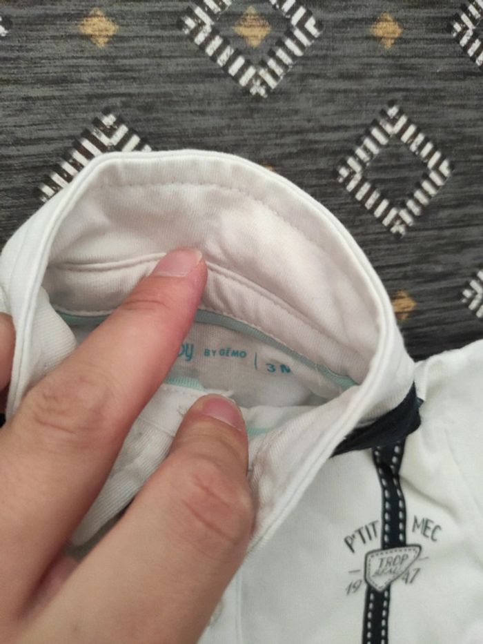 Tee short manche courte smooking - photo numéro 2