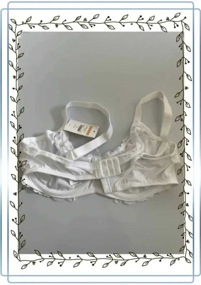 Soutien gorge blanc delimira, taille 95C, neuf - photo numéro 4