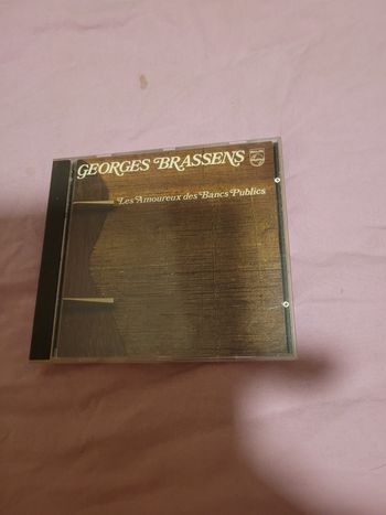 Georges Brassens les amoureux des bancs publics